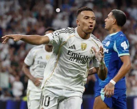 Mbappé Fires Real Madrid to Triumph Despite Injuries and Red Card Against Marseille
